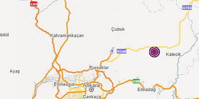 Ankara'da 3.8 büyüklüğünde deprem