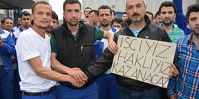 #Bursa #Renault #Fabrika #Eylem #işçi #Protesto