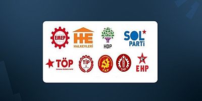  HDP'nin çağrısıyla 9 parti, 