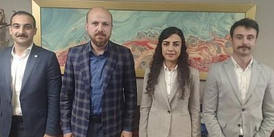 TGB'den Bilal Erdoğan ziyareti